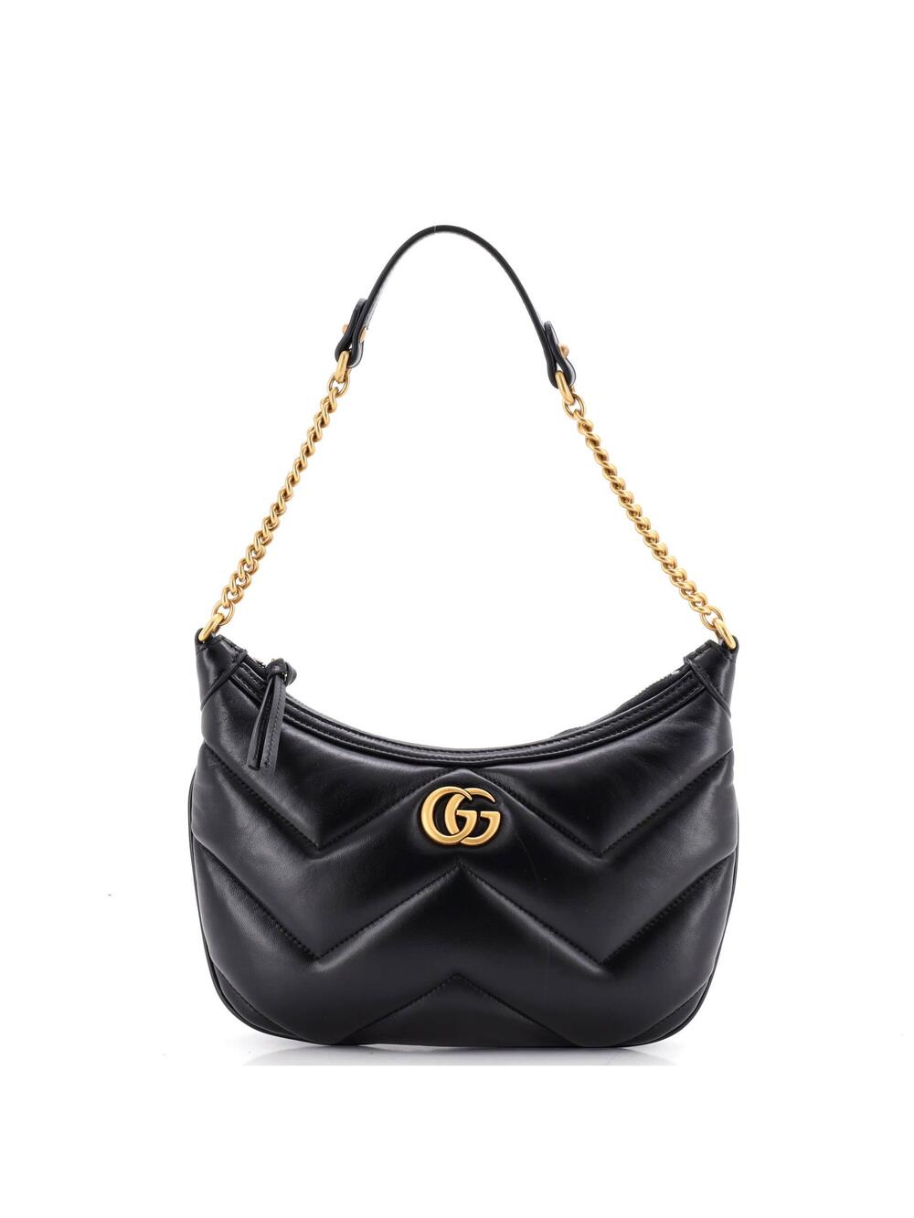 Gucci Gg Marmont Half Moon Chain #348349G14B